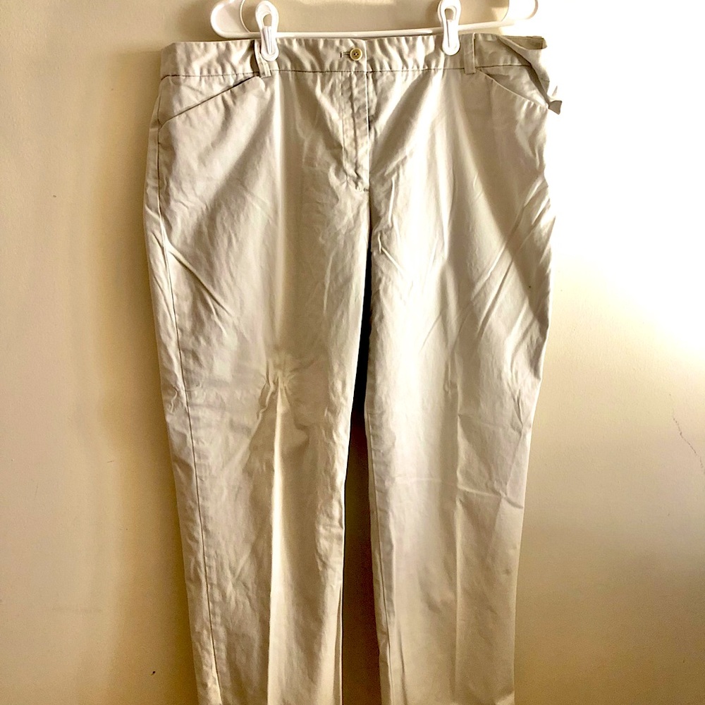Jones New York stretch chinos
